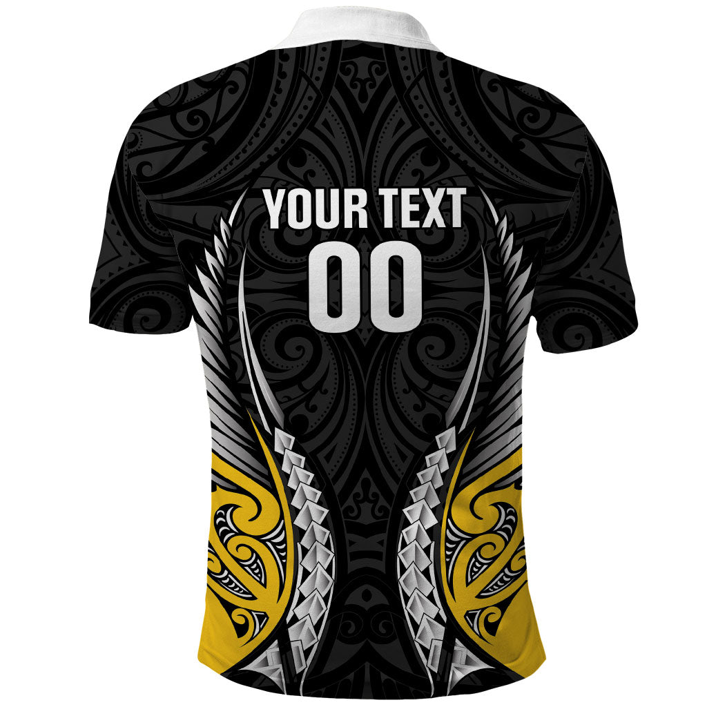 Taranaki 2026 Rugby Custom Polo Shirt NZ Maori Silver Fern LT14 - Polynesian Pride