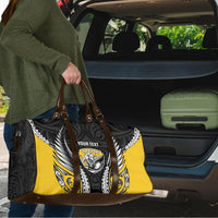 Taranaki 2026 Rugby Custom Travel Bag NZ Maori Silver Fern LT14 - Polynesian Pride