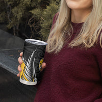 Taranaki 2026 Rugby Custom Tumbler Cup NZ Maori Silver Fern