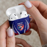 Tasman Bay 2026 Rugby Custom AirPods Case NZ Maori Silver Fern LT14 - Polynesian Pride