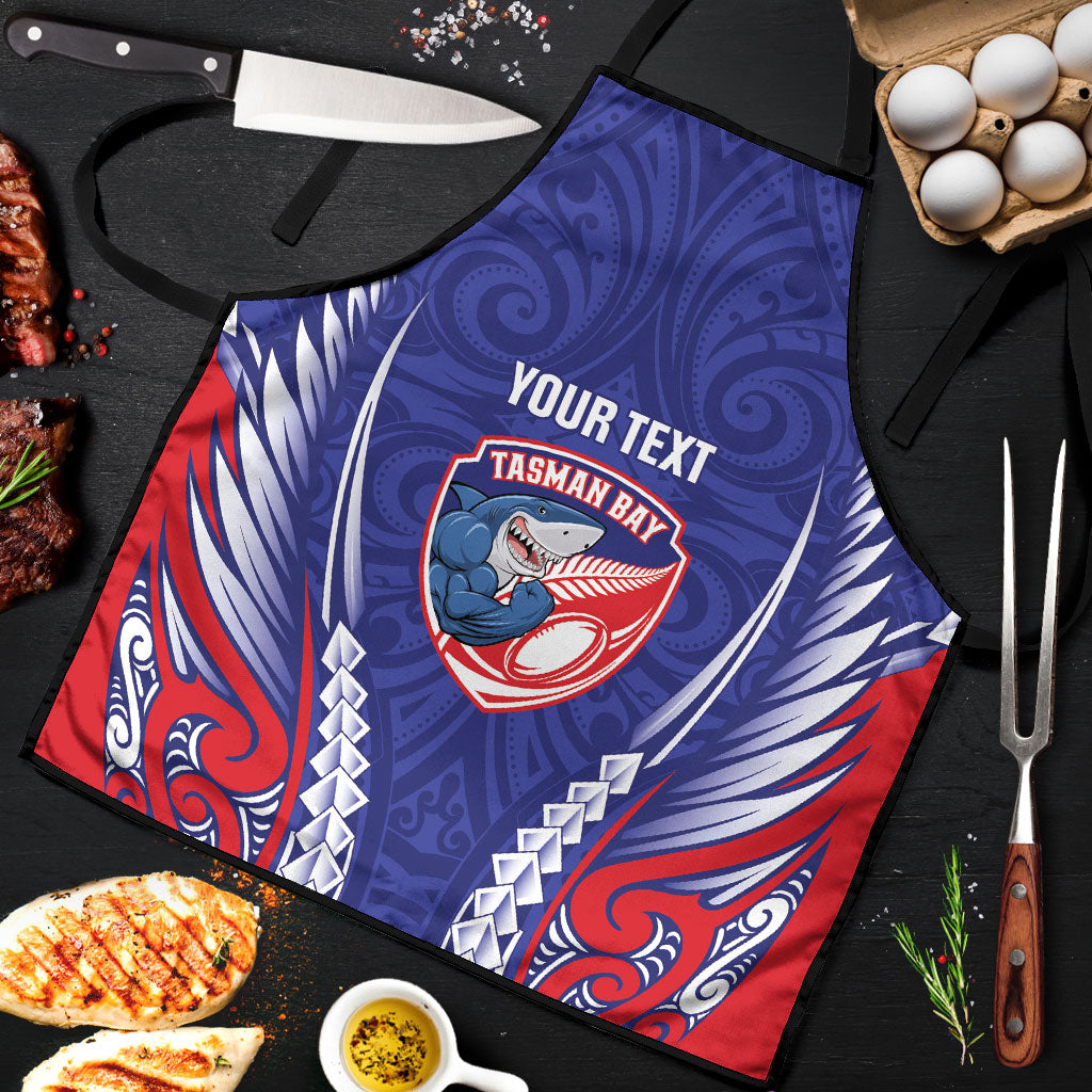 Tasman Bay 2026 Rugby Custom Apron NZ Maori Silver Fern