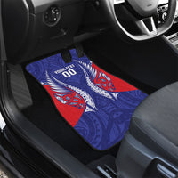 Tasman Bay 2026 Rugby Custom Car Mats NZ Maori Silver Fern LT14 - Polynesian Pride