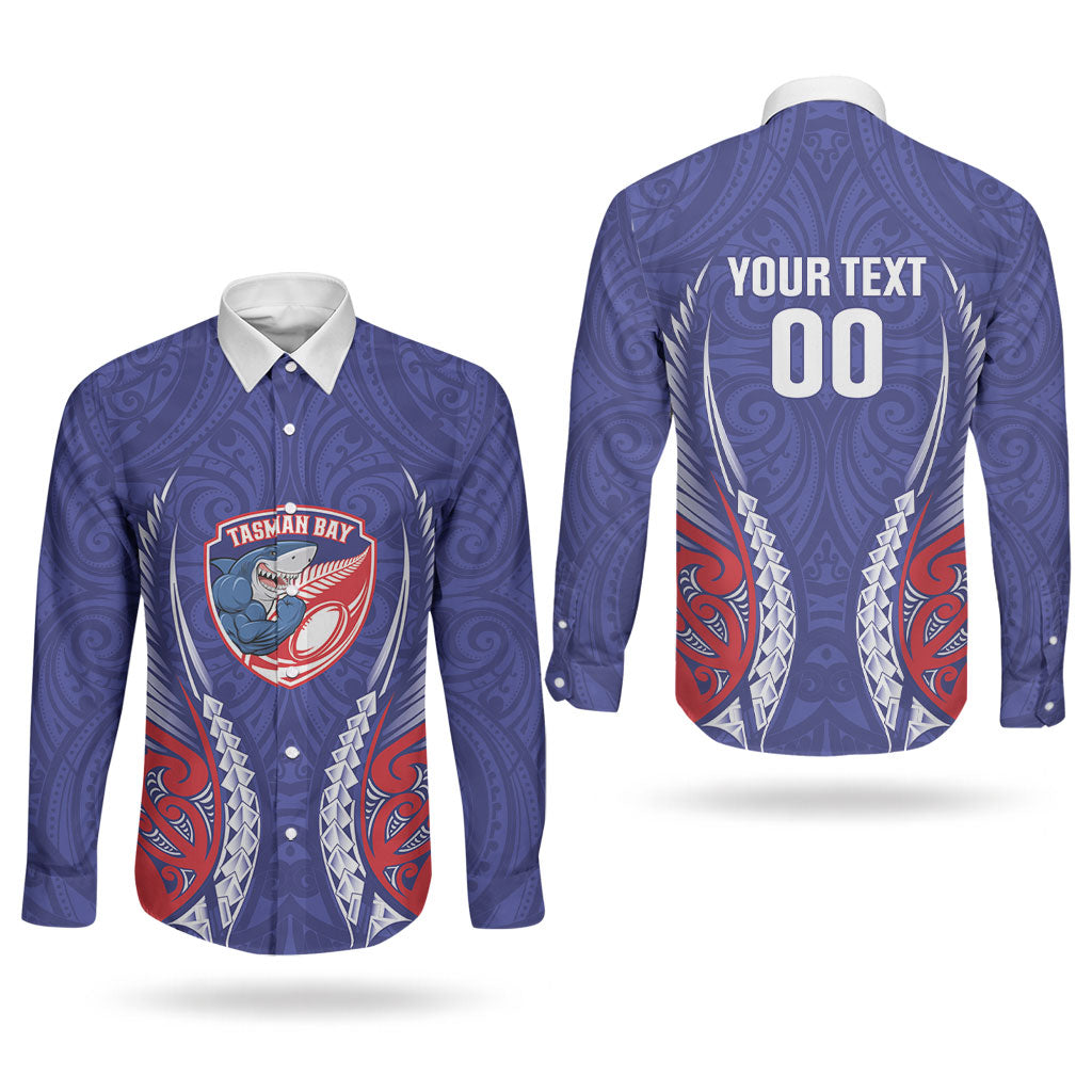 Tasman Bay 2026 Rugby Custom Couples Matching Summer Maxi Dress and Long Sleeve Button Shirt NZ Maori Silver Fern LT14 - Polynesian Pride
