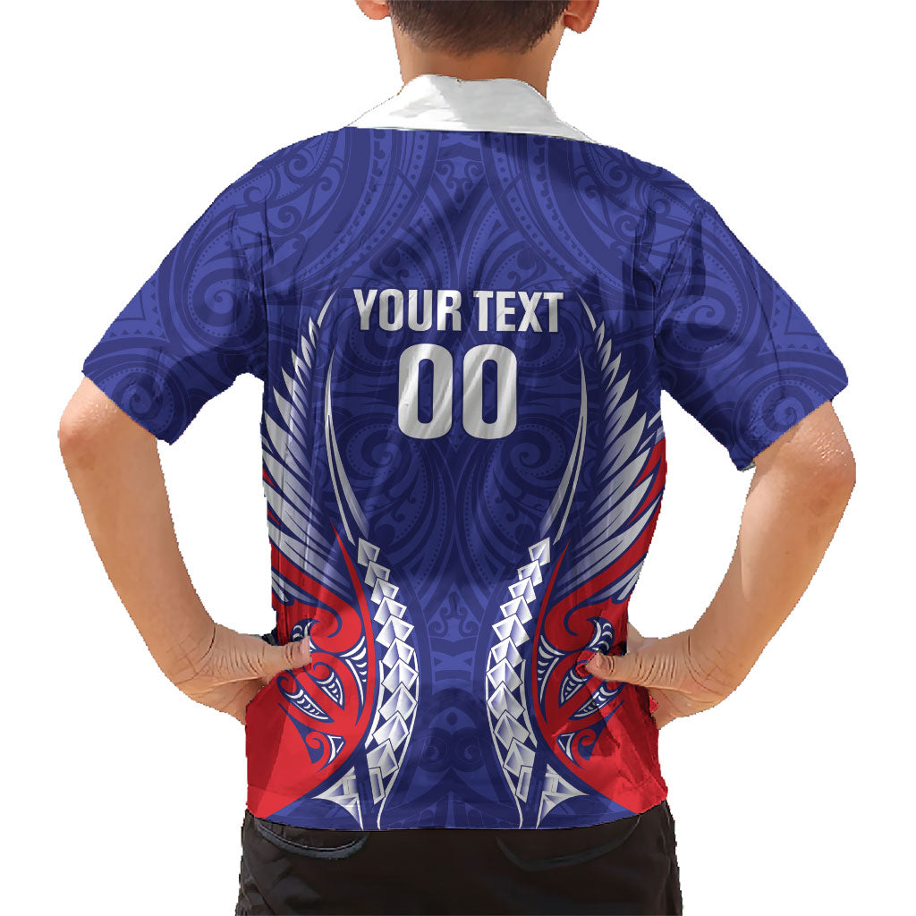 Tasman Bay 2026 Rugby Custom Family Matching Mermaid Dress and Hawaiian Shirt NZ Maori Silver Fern LT14 - Polynesian Pride