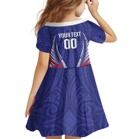 Tasman Bay 2026 Rugby Custom Family Matching Off Shoulder Maxi Dress and Hawaiian Shirt NZ Maori Silver Fern LT14 - Polynesian Pride