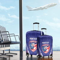 Tasman Bay 2026 Rugby Custom Luggage Cover NZ Maori Silver Fern LT14 - Polynesian Pride