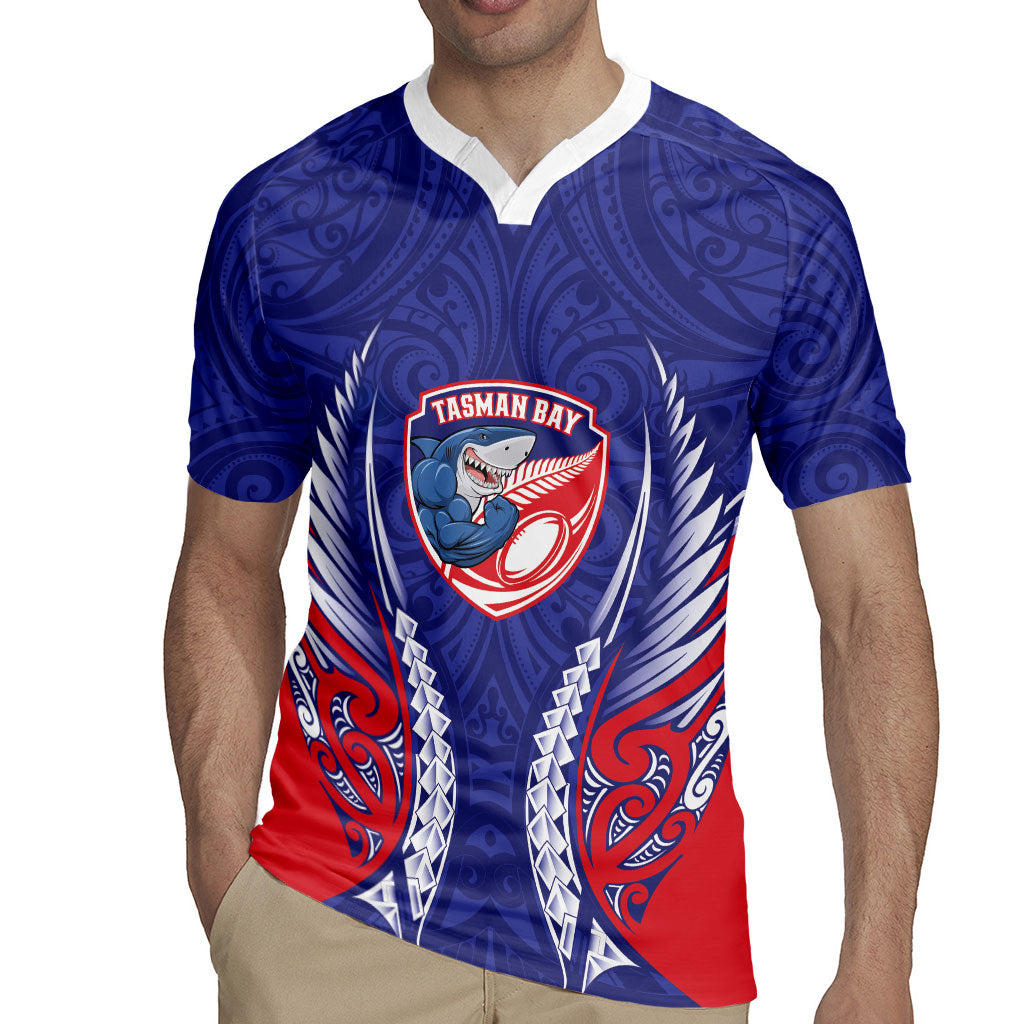 Tasman Bay 2026 Rugby Custom Rugby Jersey NZ Maori Silver Fern