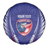 Tasman Bay 2026 Rugby Custom Spare Tire Cover NZ Maori Silver Fern LT14 - Polynesian Pride