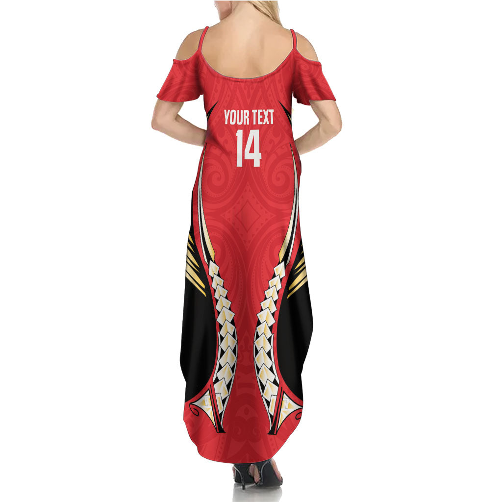 Waikato 2026 Rugby Custom Family Matching Summer Maxi Dress and Hawaiian Shirt NZ Maori Silver Fern LT14 - Polynesian Pride