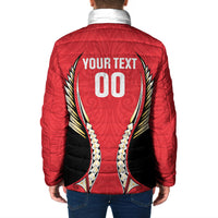 Waikato 2026 Rugby Custom Padded Jacket NZ Maori Silver Fern