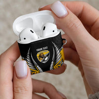 Wellington 2026 Rugby Custom AirPods Case NZ Maori Silver Fern LT14 - Polynesian Pride