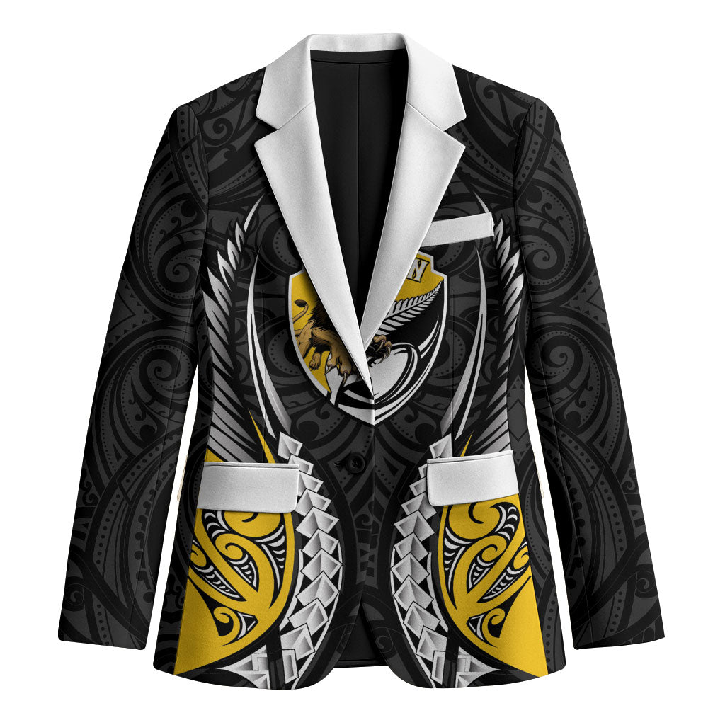 Wellington 2026 Rugby Custom Blazer NZ Maori Silver Fern
