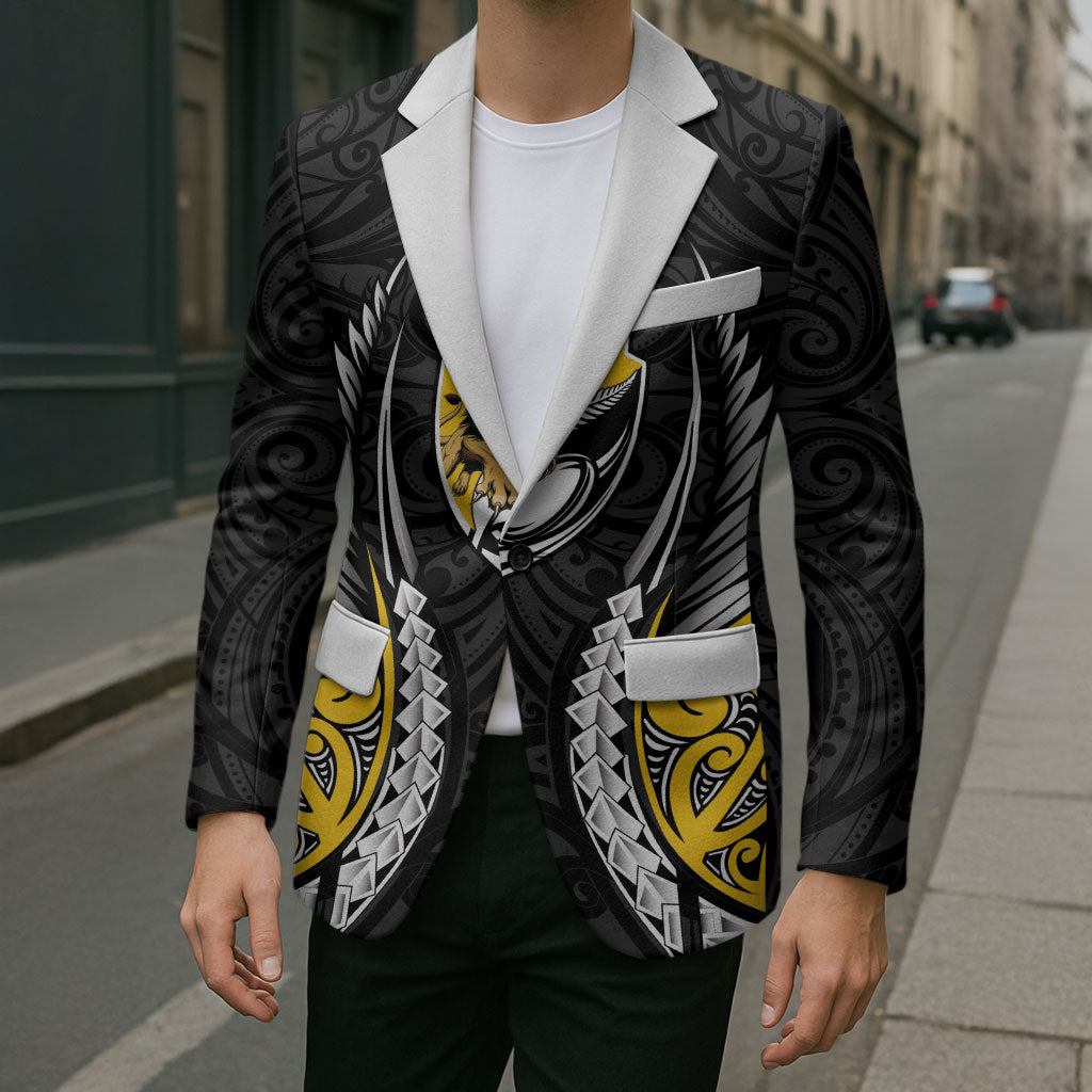 Wellington 2026 Rugby Custom Blazer NZ Maori Silver Fern