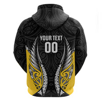 Wellington 2026 Rugby Custom Hoodie NZ Maori Silver Fern