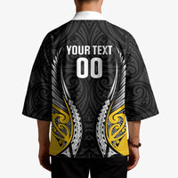 Wellington 2026 Rugby Custom Kimono NZ Maori Silver Fern