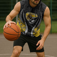 Wellington 2026 Rugby Custom Sleeveless Hoodie NZ Maori Silver Fern LT14 - Polynesian Pride