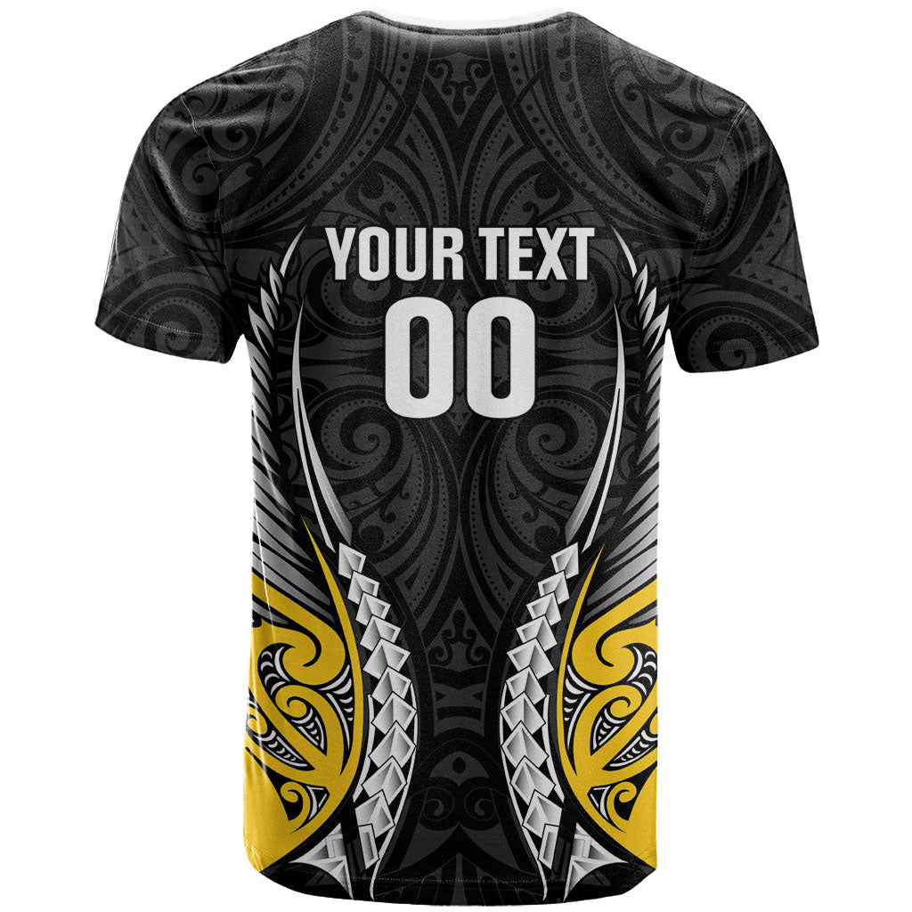 Wellington 2026 Rugby Custom T Shirt NZ Maori Silver Fern LT14 - Polynesian Pride