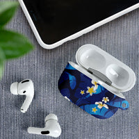 Teal Purple Banana Leaf Hawaii AirPods Case Lau Maia Plumeria Tropical Summer Vibes LT14 - Polynesian Pride