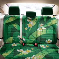 Green Banana Leaf Hawaii Back Car Seat Cover Lau Maia Plumeria Tropical Summer Vibes LT14 - Polynesian Pride