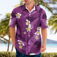 Purple Banana Leaf Hawaii Hawaiian Shirt Lau Maia Plumeria Tropical Summer Vibes LT14 - Polynesian Pride