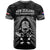 New Zealand Aotearoa Rugby T Shirt NZ Tiki With Maori Fern World Cup Black Version LT14 - Polynesian Pride