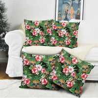 Pineapple Skull Aloha Hawaii Pillow Cover Summer Vibes Tropical Seamless Pattern - Polynesian Pride