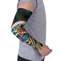 Aloha Hawaii Surfing Skull Arm Sleeves Shaka Skeleton Ride The Waves LT14 - Polynesian Pride