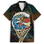 Aloha Hawaii Surfing Skull Family Matching Tank Maxi Dress and Hawaiian Shirt Shaka Skeleton Ride The Waves - Polynesian Pride