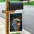 Aloha Hawaii Surfing Skull Garden Flag Shaka Skeleton Ride The Waves - Polynesian Pride