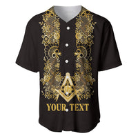 Personalised Filipino Freemasonry Baseball Jersey Masonic Barong Tagalog Inspired Ivory White LT14 Ivory White - Polynesian Pride