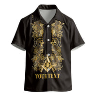 Personalised Filipino Freemasonry Kid Hawaiian Shirt Masonic Barong Tagalog Inspired Ivory White LT14 - Polynesian Pride