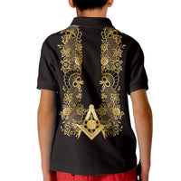 Personalised Filipino Freemasonry Kid Polo Shirt Masonic Barong Tagalog Inspired Ivory White LT14 - Polynesian Pride