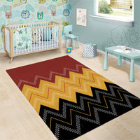 Kaokao Maori Tukutuku Inspired New Zealand Area Rug LT14 - Polynesian Pride