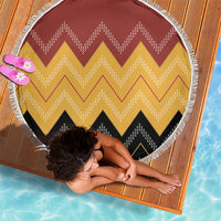 Kaokao Maori Tukutuku Inspired New Zealand Beach Blanket LT14 - Polynesian Pride