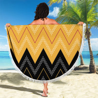 Kaokao Maori Tukutuku Inspired New Zealand Beach Blanket LT14 - Polynesian Pride