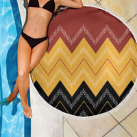 Kaokao Maori Tukutuku Inspired New Zealand Beach Blanket LT14 - Polynesian Pride