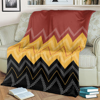 Kaokao Maori Tukutuku Inspired New Zealand Blanket LT14 - Polynesian Pride