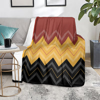 Kaokao Maori Tukutuku Inspired New Zealand Blanket LT14 - Polynesian Pride