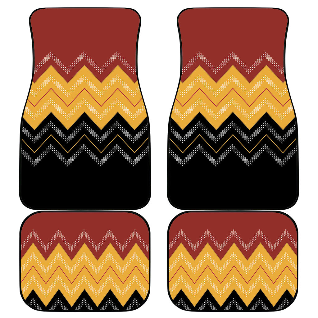 Kaokao Maori Tukutuku Inspired New Zealand Car Mats LT14 - Polynesian Pride