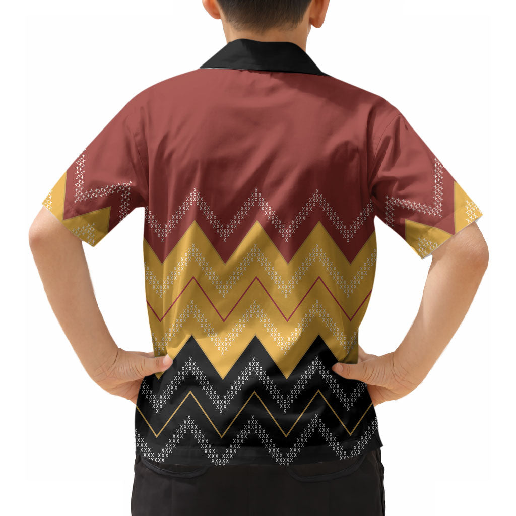 Kaokao Maori Tukutuku Inspired New Zealand Hawaiian Shirt LT14 - Polynesian Pride