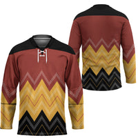 Kaokao Maori Tukutuku Inspired New Zealand Hockey Jersey LT14 - Polynesian Pride