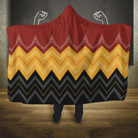 Kaokao Maori Tukutuku Inspired New Zealand Hooded Blanket LT14 - Polynesian Pride