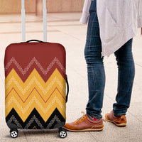 Kaokao Maori Tukutuku Inspired New Zealand Luggage Cover LT14 Multicolor - Polynesian Pride