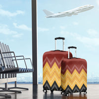Kaokao Maori Tukutuku Inspired New Zealand Luggage Cover LT14 - Polynesian Pride