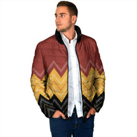 Kaokao Maori Tukutuku Inspired New Zealand Padded Jacket