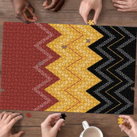 Kaokao Maori Tukutuku Inspired New Zealand Puzzle LT14 - Polynesian Pride