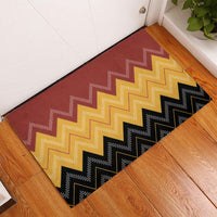 Kaokao Maori Tukutuku Inspired New Zealand Rubber Doormat LT14 - Polynesian Pride
