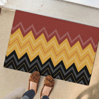 Kaokao Maori Tukutuku Inspired New Zealand Rubber Doormat LT14 - Polynesian Pride
