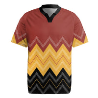 Kaokao Maori Tukutuku Inspired New Zealand Rugby Jersey LT14 Multicolor - Polynesian Pride