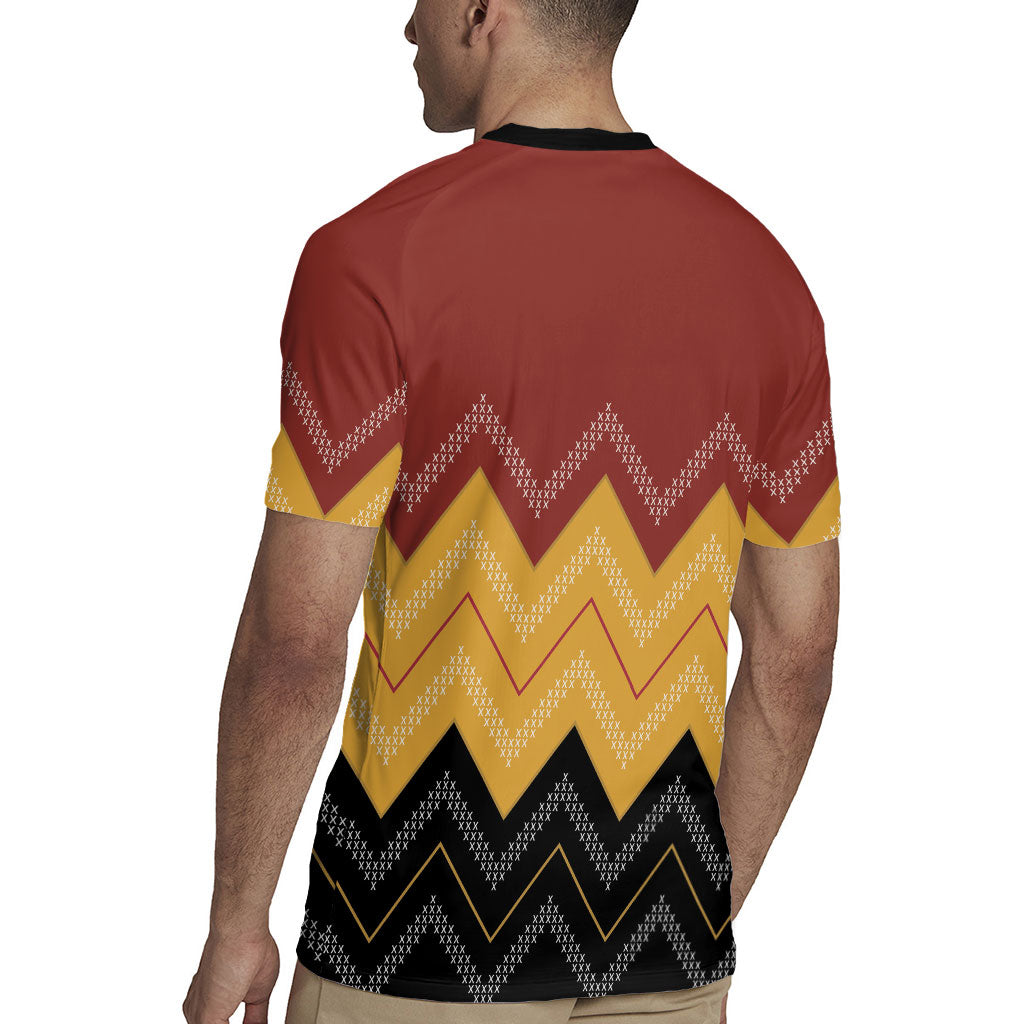 Kaokao Maori Tukutuku Inspired New Zealand Rugby Jersey LT14 - Polynesian Pride